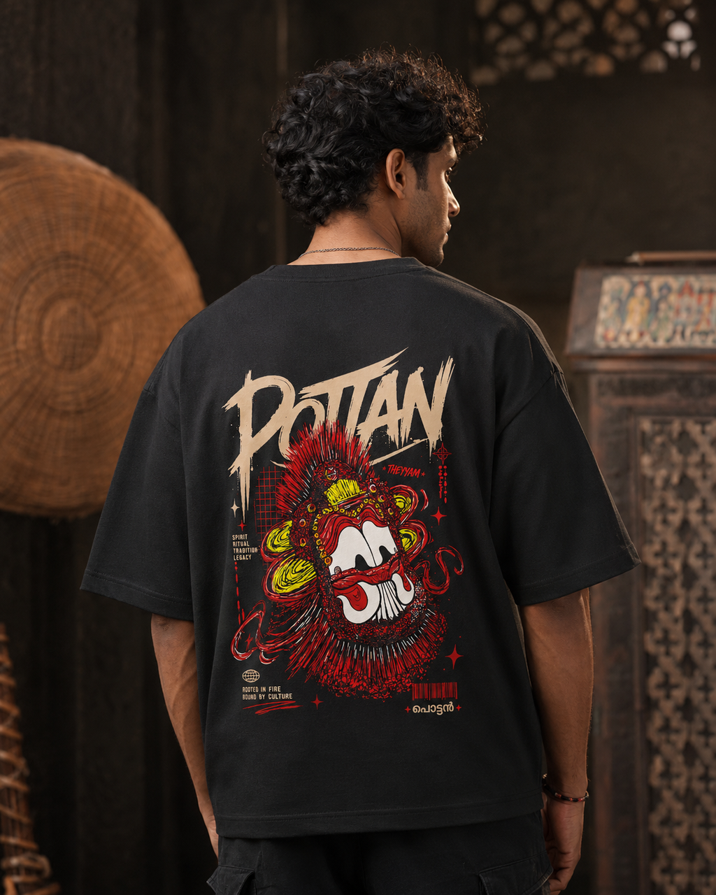 Pottan theyyam Oversized