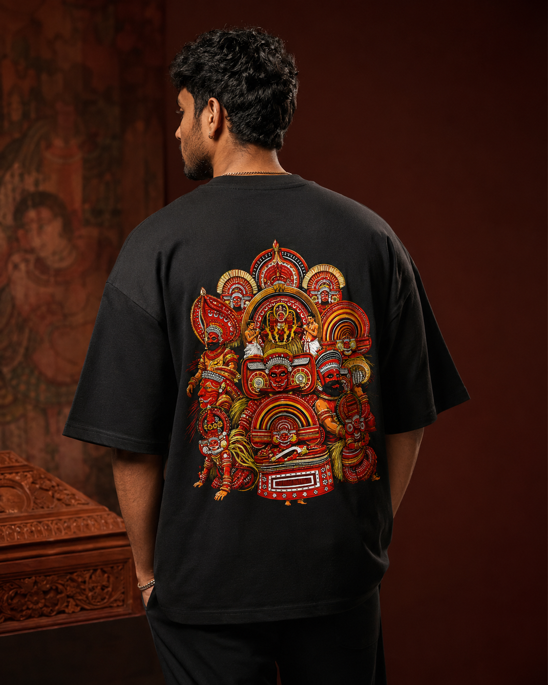 Theyyam collage Oversized